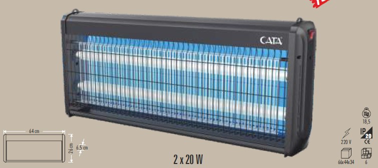 Cata CT-9401 2X20W Sinek Cihazı 40 Metre Kare Etkili