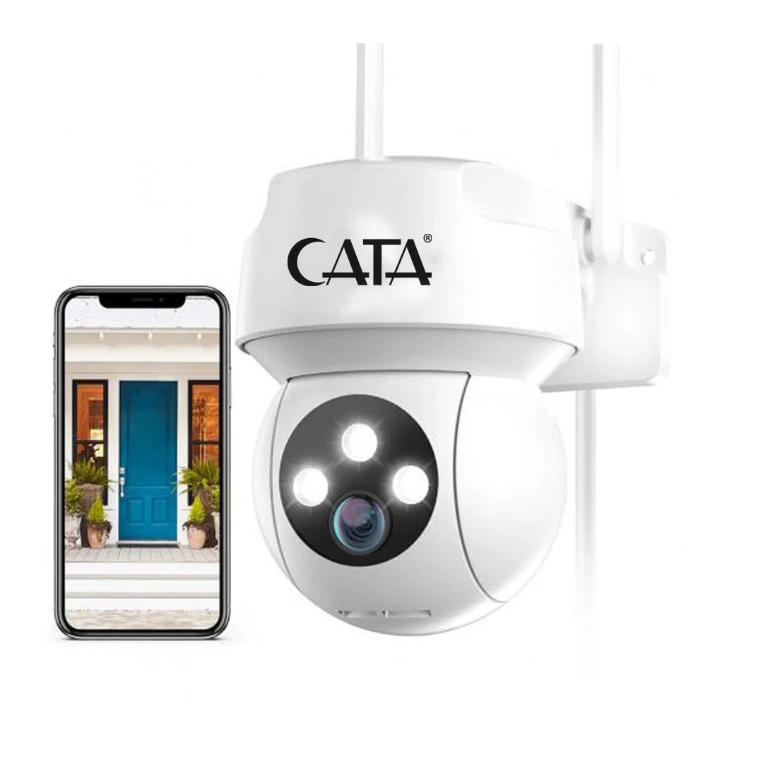 Cata Dış Mekan Akıllı Kamera IP 66 Gece Görüşlü ( Full Hd-1080P ) Ct 4051