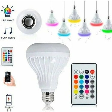 HELİOS 9 WATT BLUETOOTH MUSIC MAGIC LED AMPUL – HS 2093