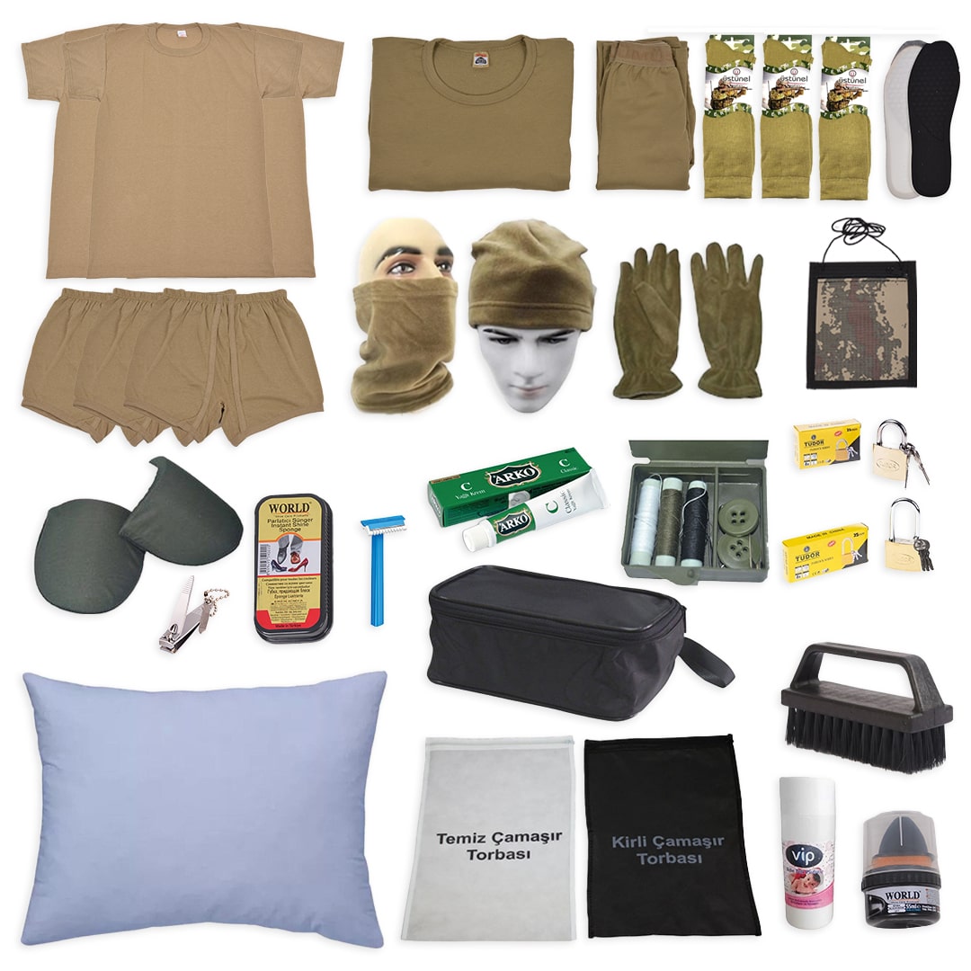 Acemi Asker Kışlık Set 3LÜ Temel Set(K.K.K)