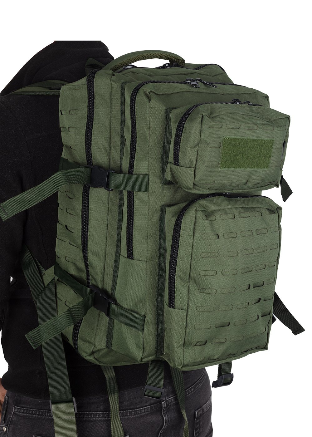 Haki Cordura Kumaş Taktikal Sırt Çantası 55 lt