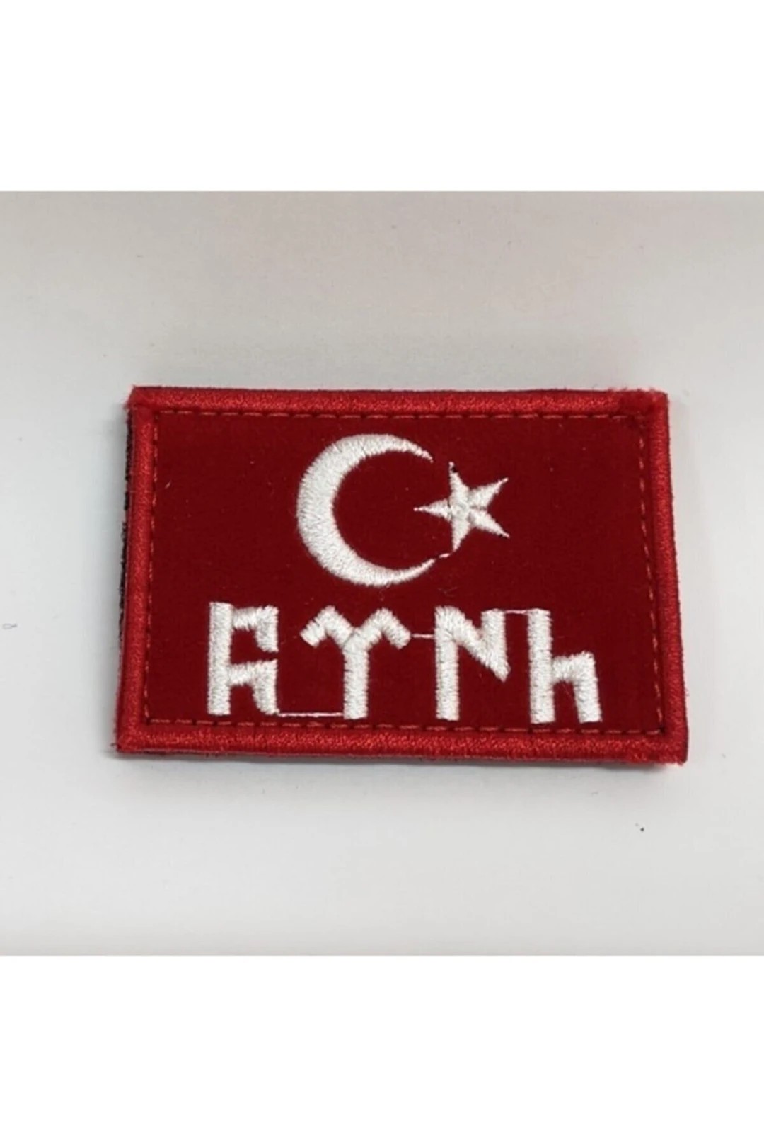Göktürk Türk Bayrağı Kol Arması Cırtlı