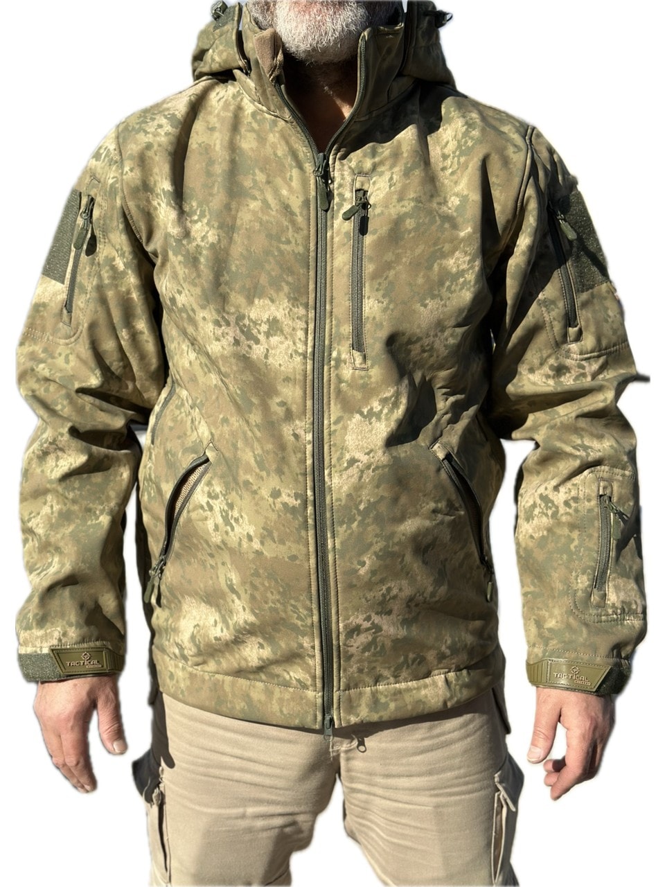 Tactical 003 Model Amfibi Kamuflaj Shoftshell Mont