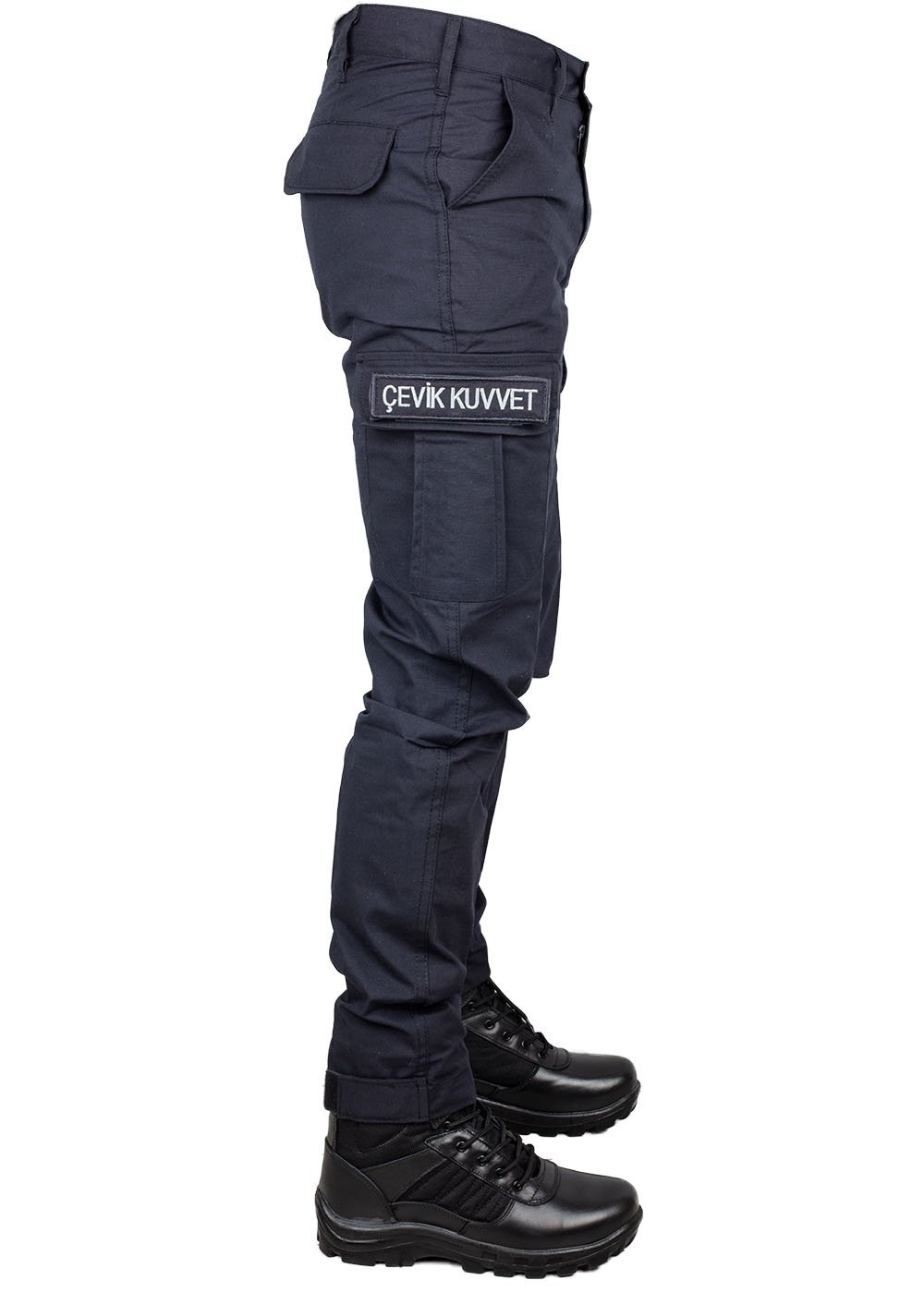 LİKRALI LACİVERT ÇEVİK KUVVET PANTOLONU