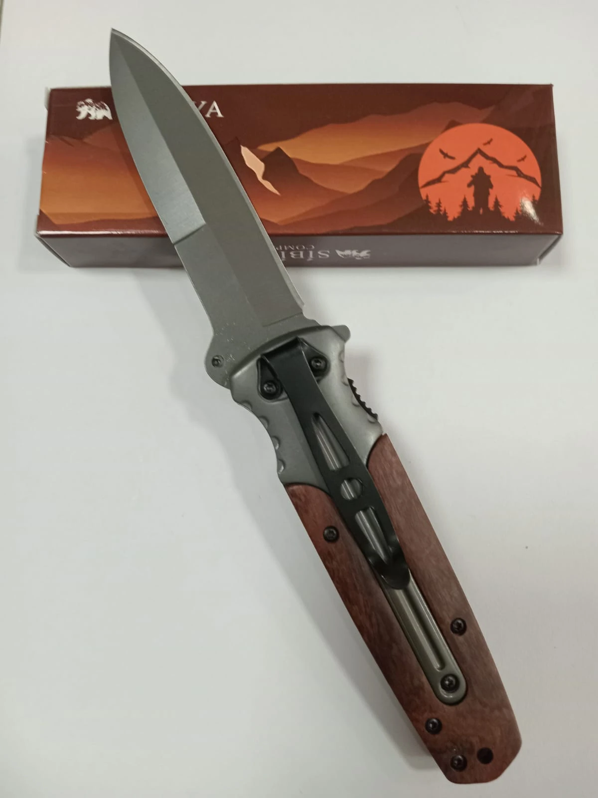 Gerber Ahşap Saplı Kamp Çakısı