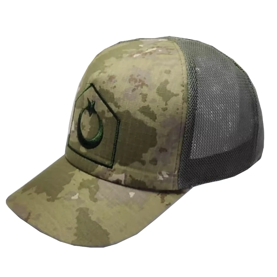 Astsubay - Uzman Çavuş Yeni Kamuflaj Yazlık Şapka