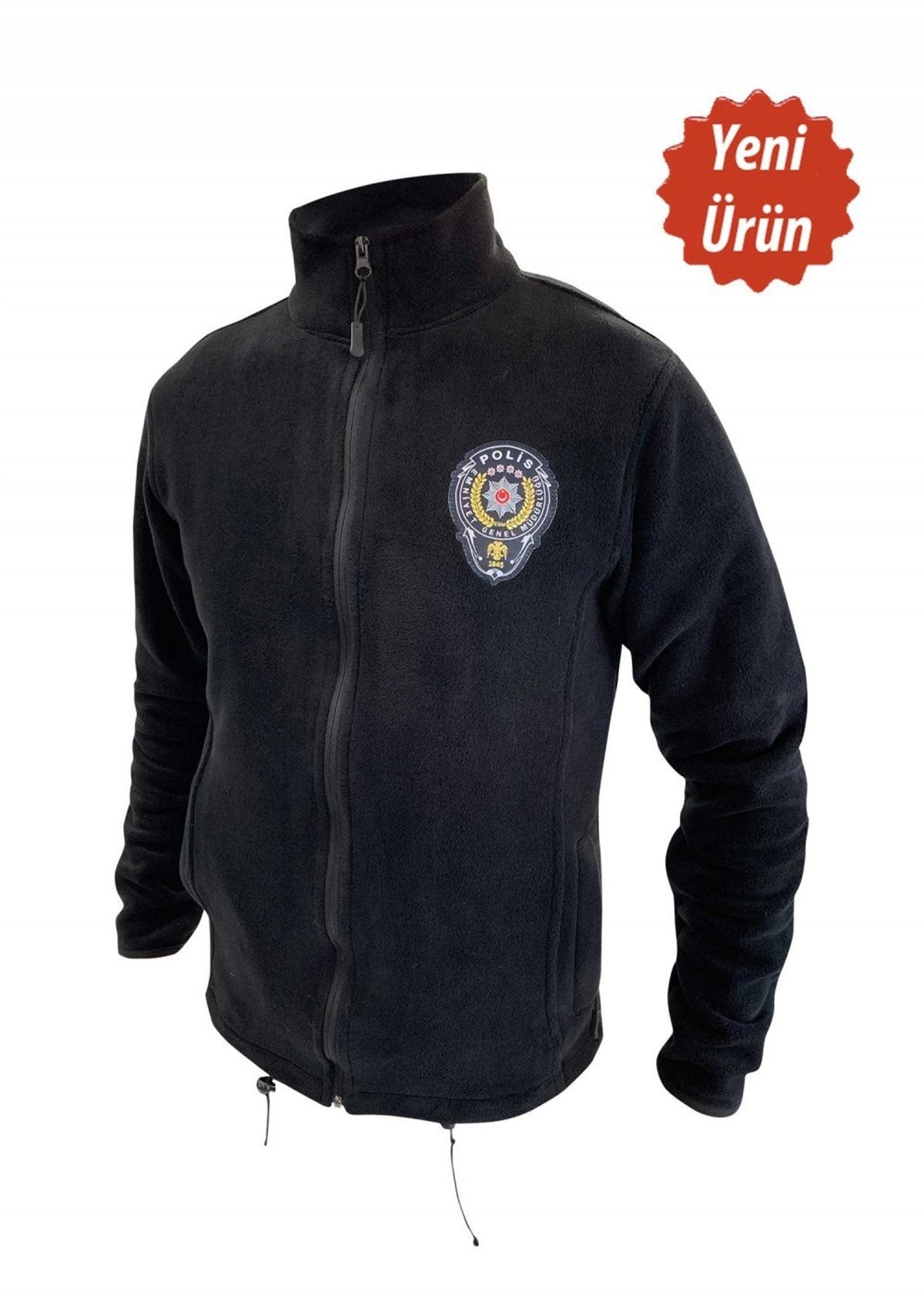 SİYAH POLİS POLAR YAZILI