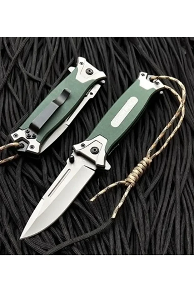 Browning Katlanır Çakı Haki M364 Kıryılanı