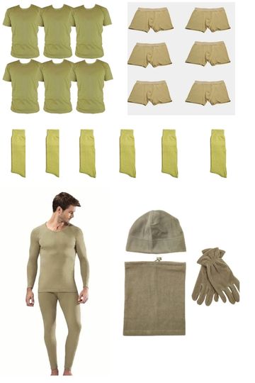 Acemi Bedelli Asker Kışlık Seti Basic Set