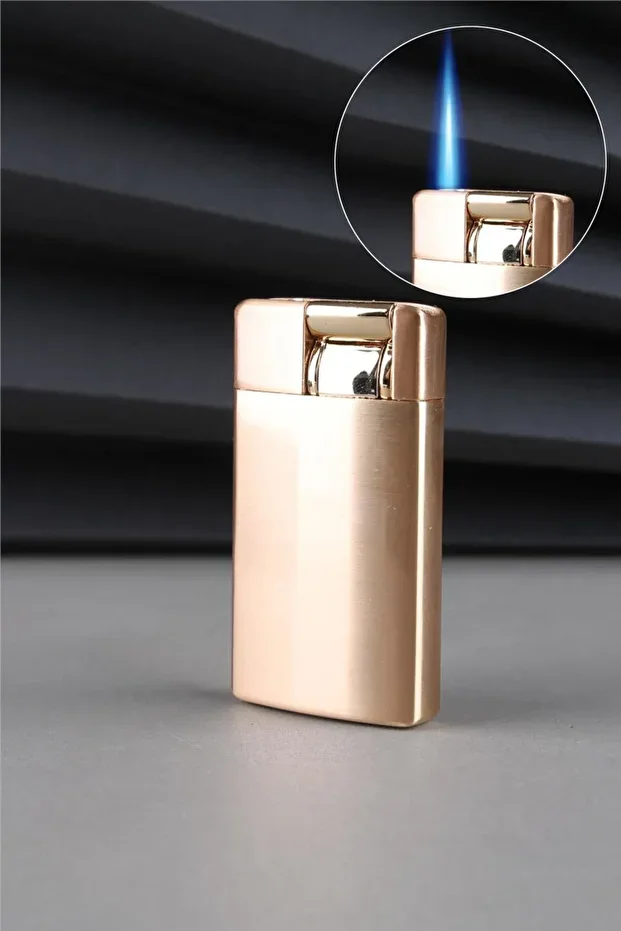 Silvio Monetti Mandallı Özel Tasarım Güçlü Torch Bakır Gazlı Çakmak