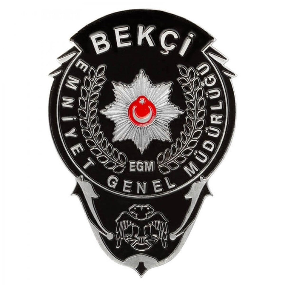 EGM Bekçi Cüzdan Rozeti Metal