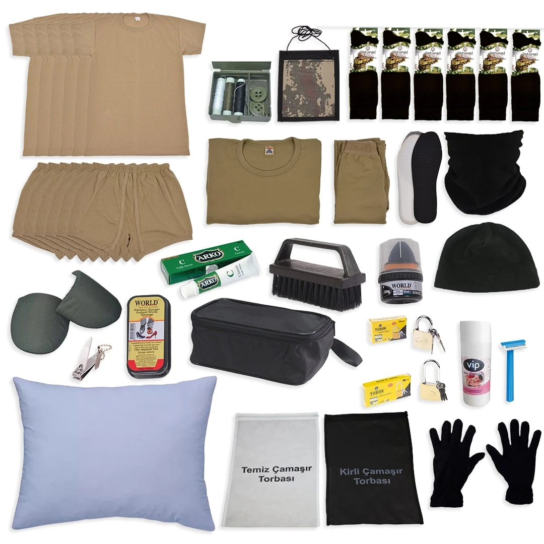 Acemi Asker Seti KIŞLIK JAND. Set 6LI TEMEL