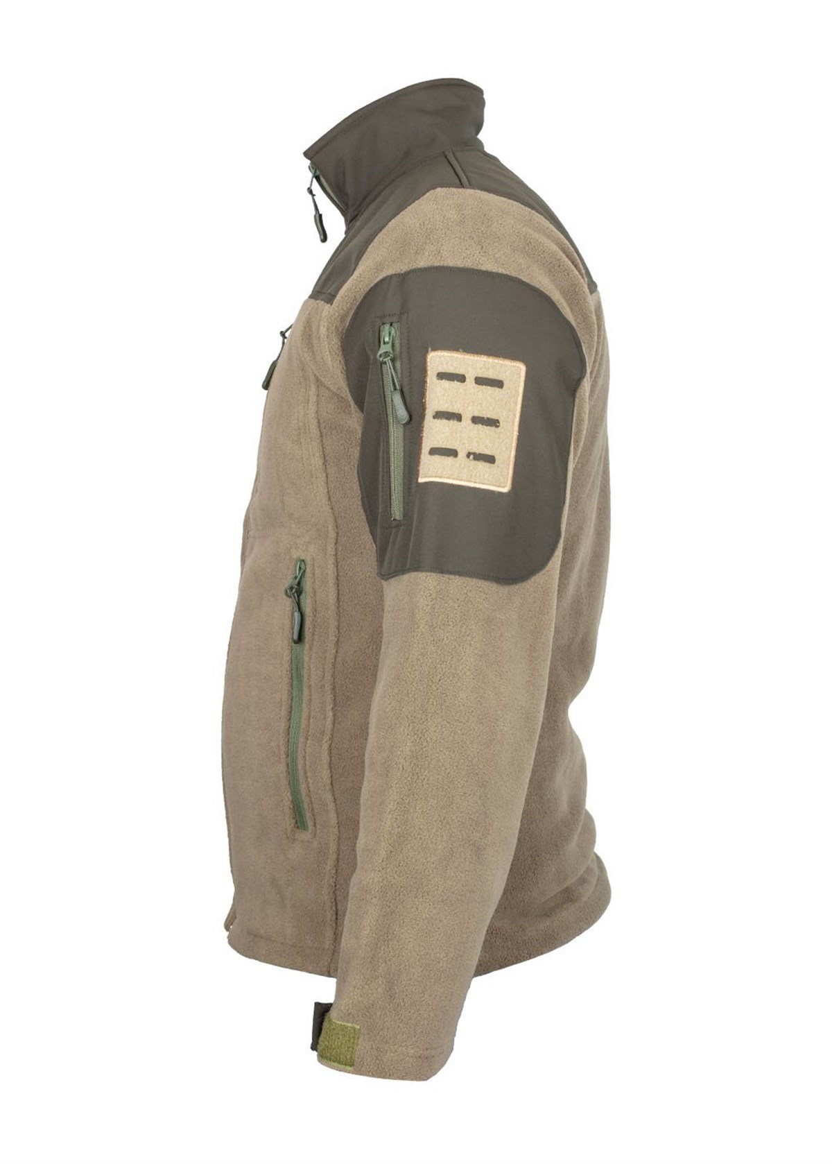 Taktik Erkek Haki Softshell Polar Mont