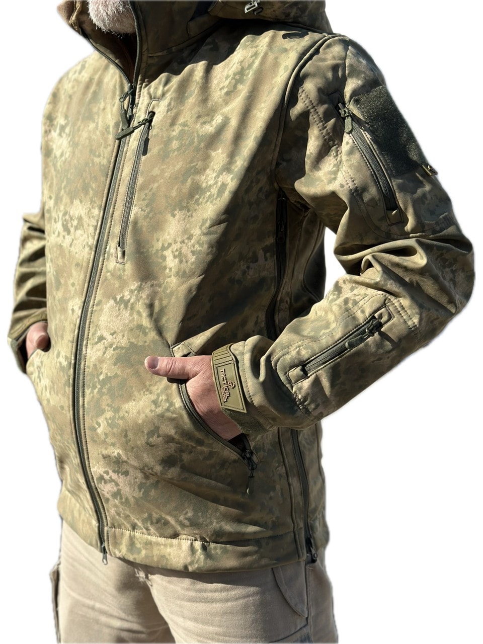 Tactical 003 Model Amfibi Kamuflaj Shoftshell Mont