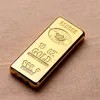 Gold Bar Meşale Çakmak: Zarif Moda Bütan Gaz Tekerlek Metal Metal çakmak