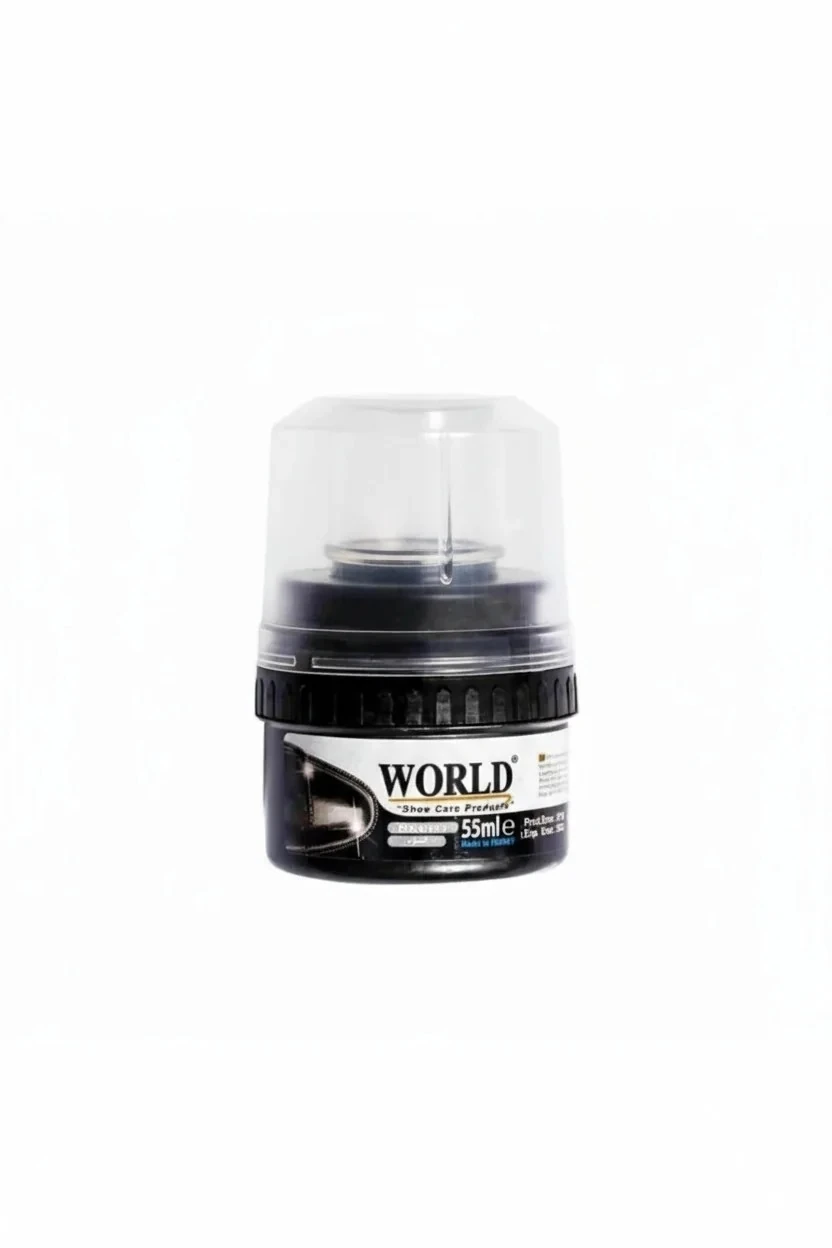World Siyah Ayakkabı Boyası 55ml