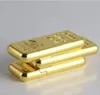 Gold Bar Meşale Çakmak: Zarif Moda Bütan Gaz Tekerlek Metal Metal çakmak