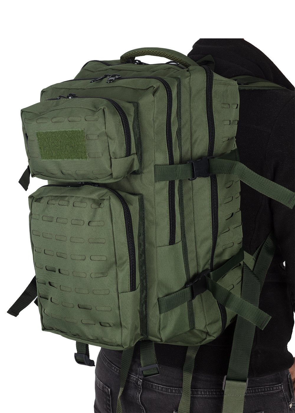 Haki Cordura Kumaş Taktikal Sırt Çantası 55 lt