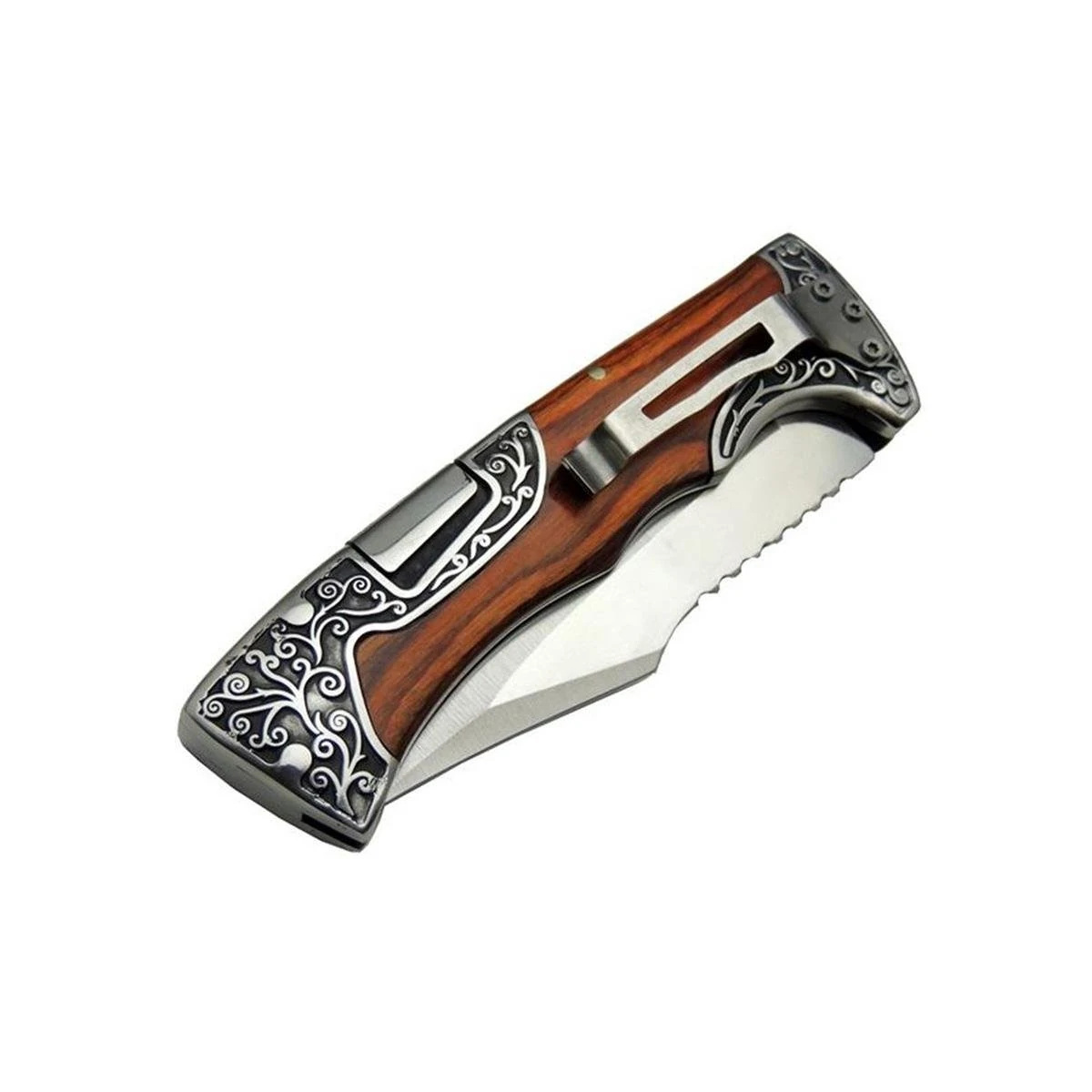 Columbia Avcı Çakısı Gül Desenli 23cm