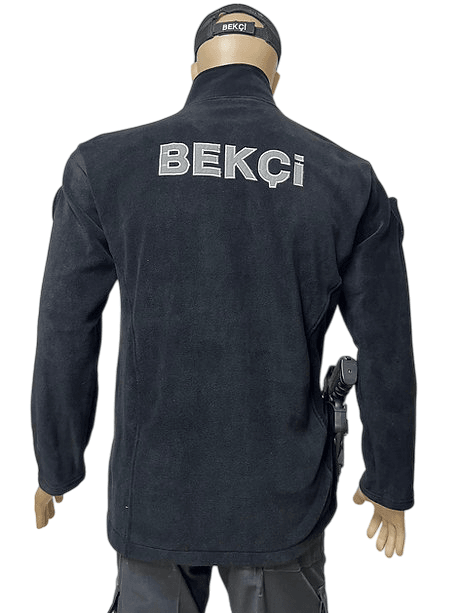 Bekçi Polar Mont Yazılı Armalı