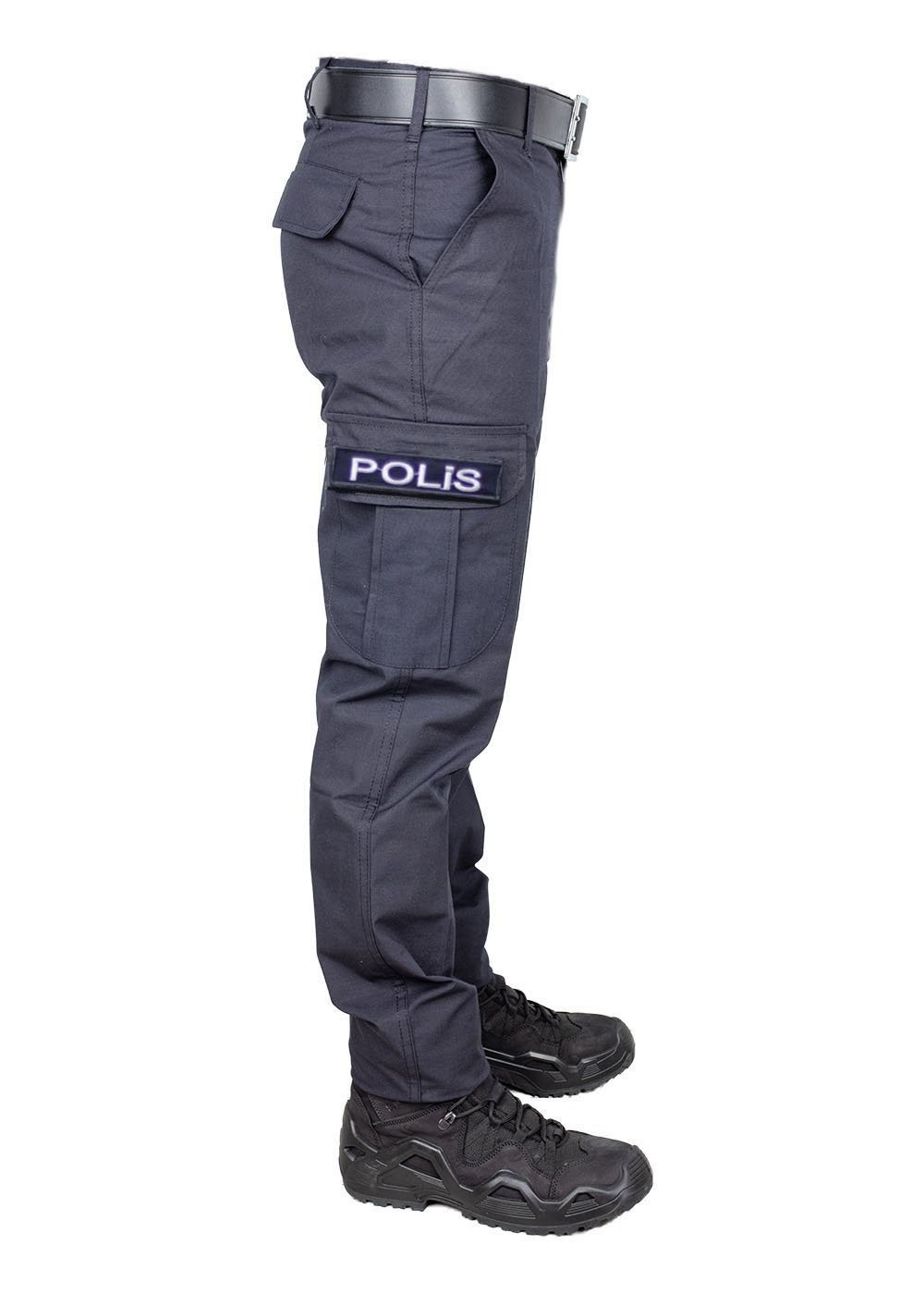 LİKRALI LACİVERT POLİS PANTOLONU