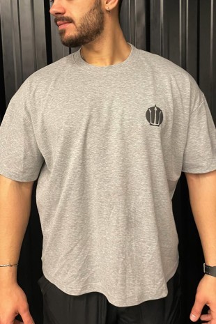 Underground Oversize Uppend T-shirt - GREY