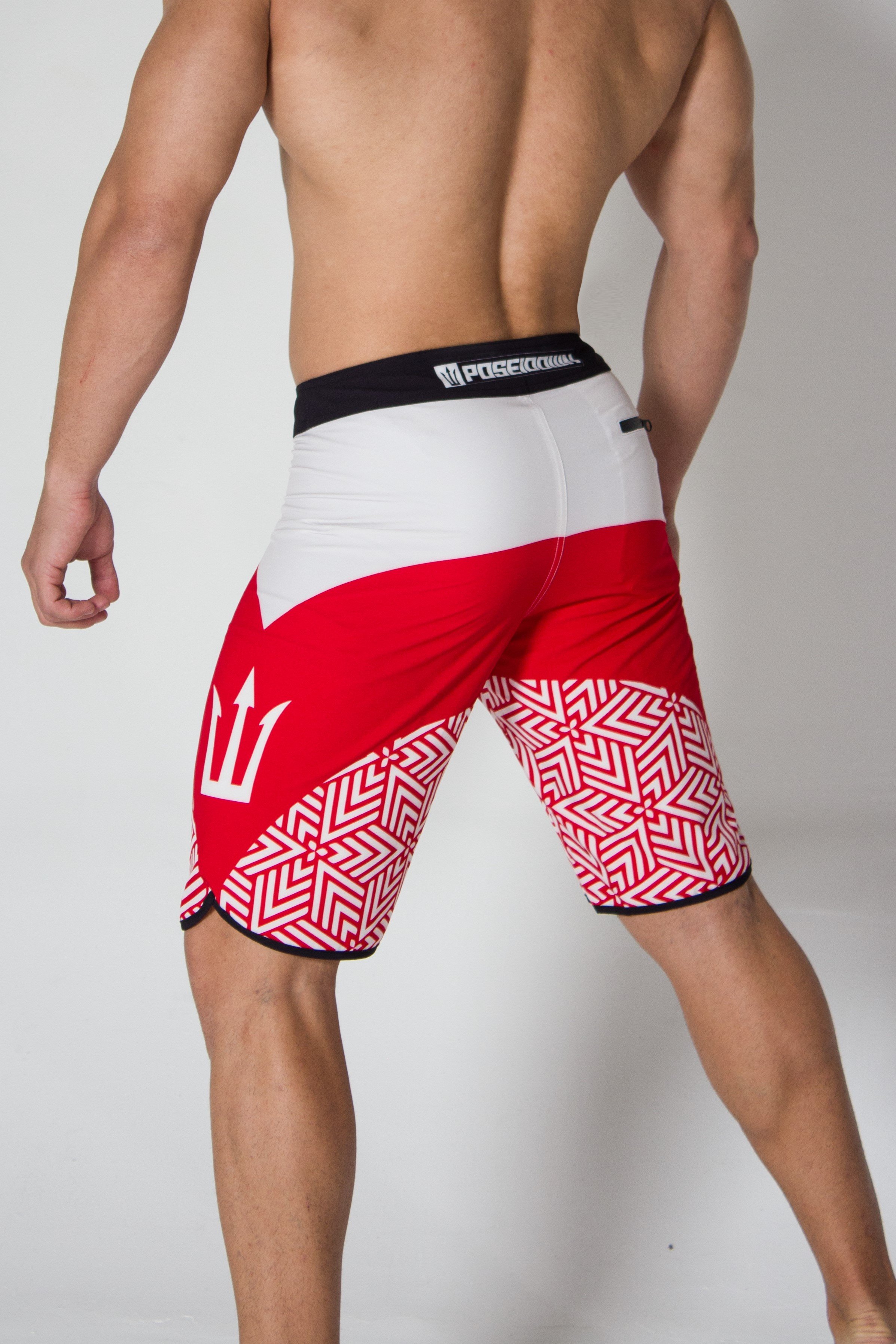 Rushy Red Boardshort