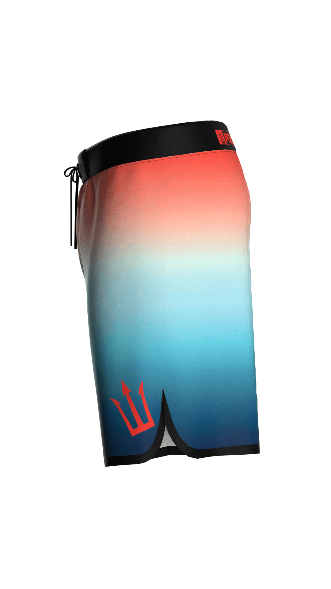 Aurora Red Boardshort