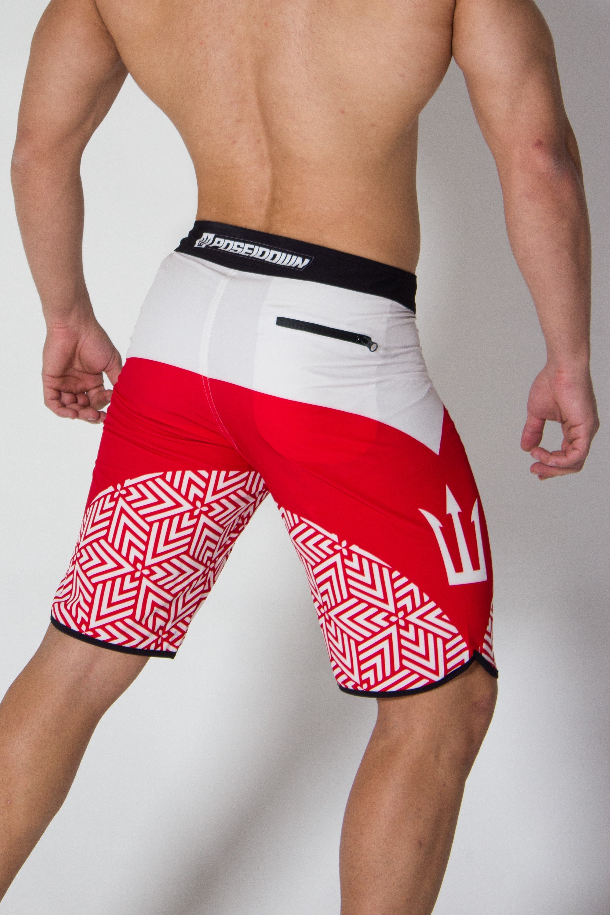 Rushy Red Boardshort