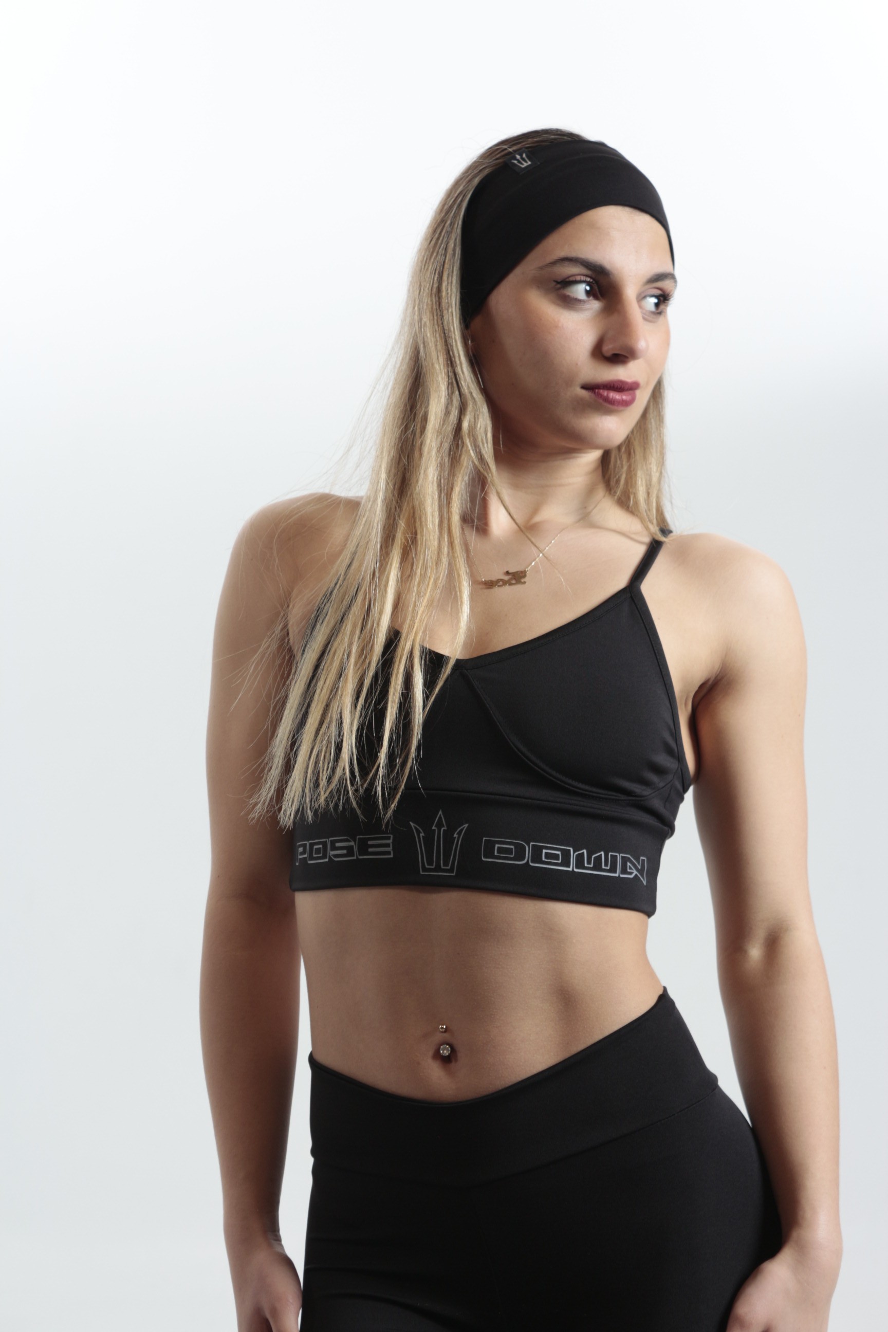 Onyx Headband Spor Saç Bandı - BLACK