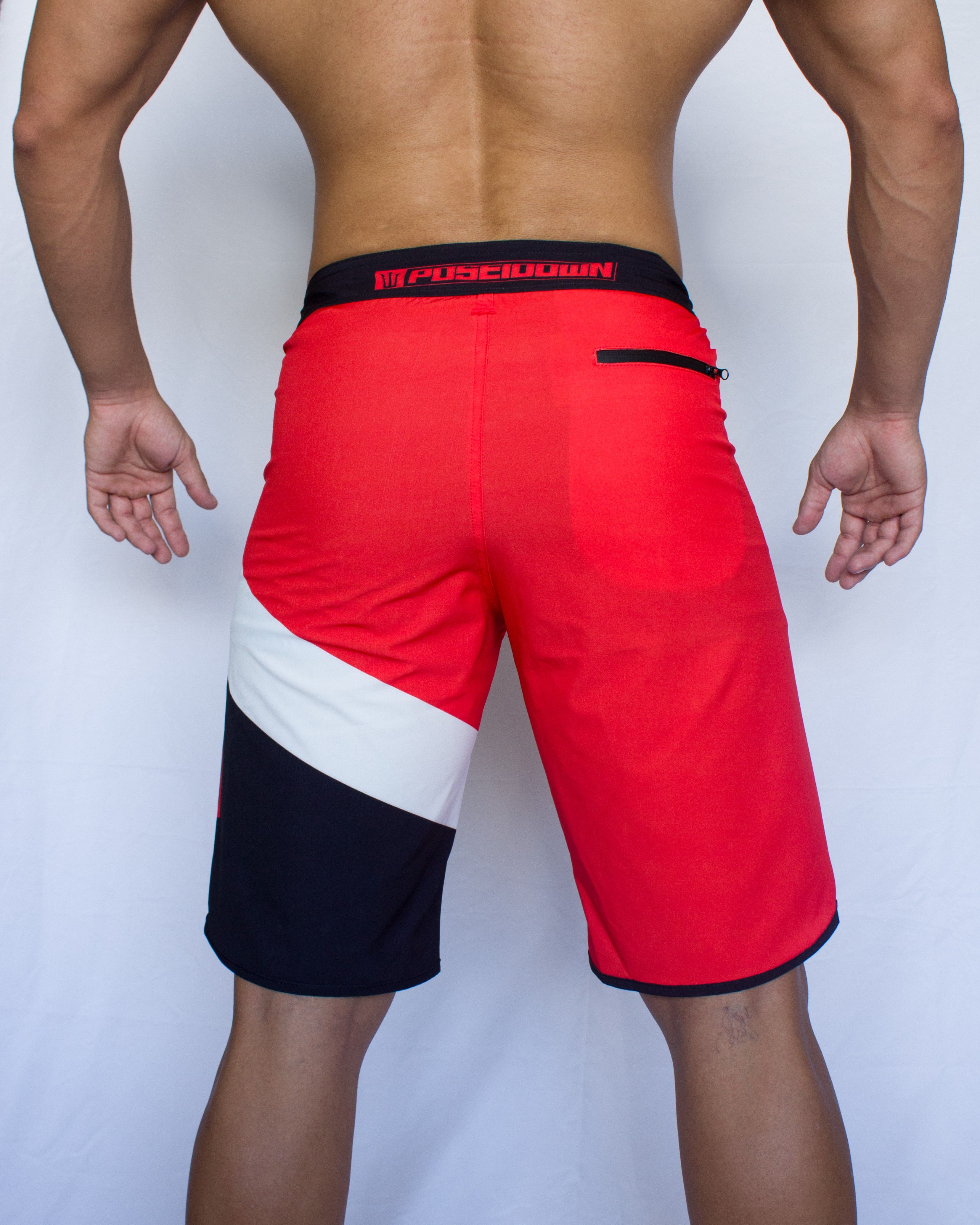 SpeedSky Red Boardshort