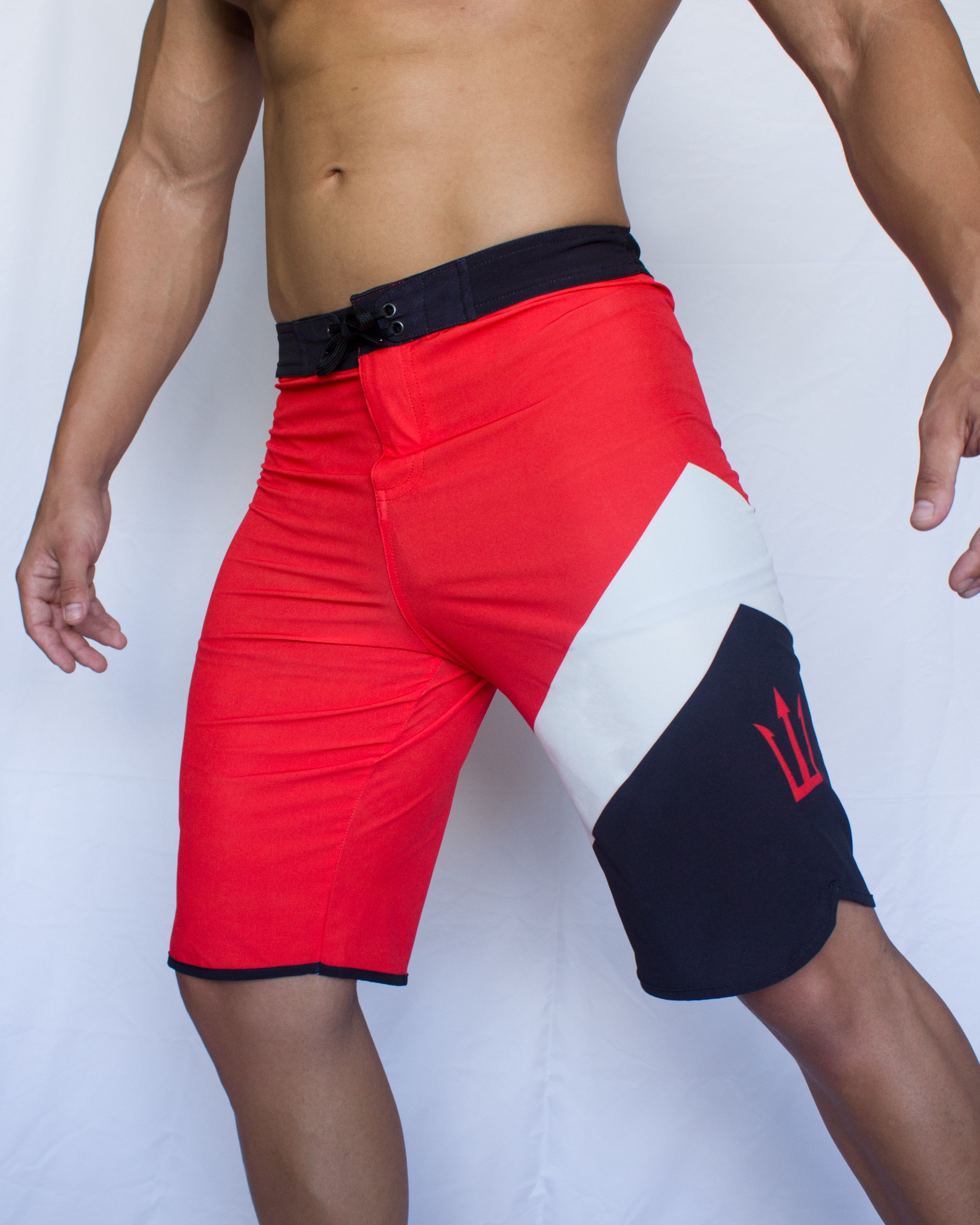 SpeedSky Red Boardshort