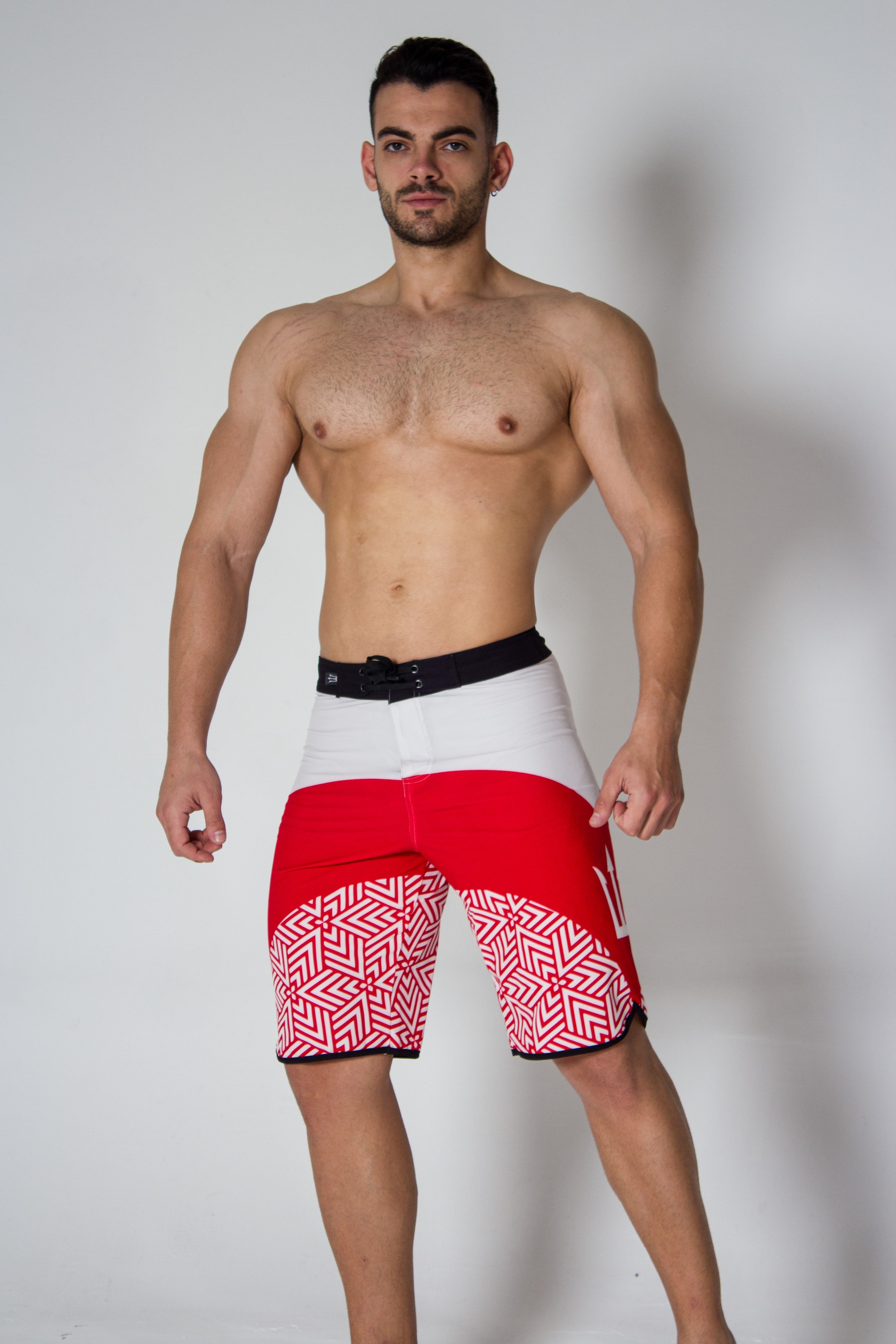 Rushy Red Boardshort