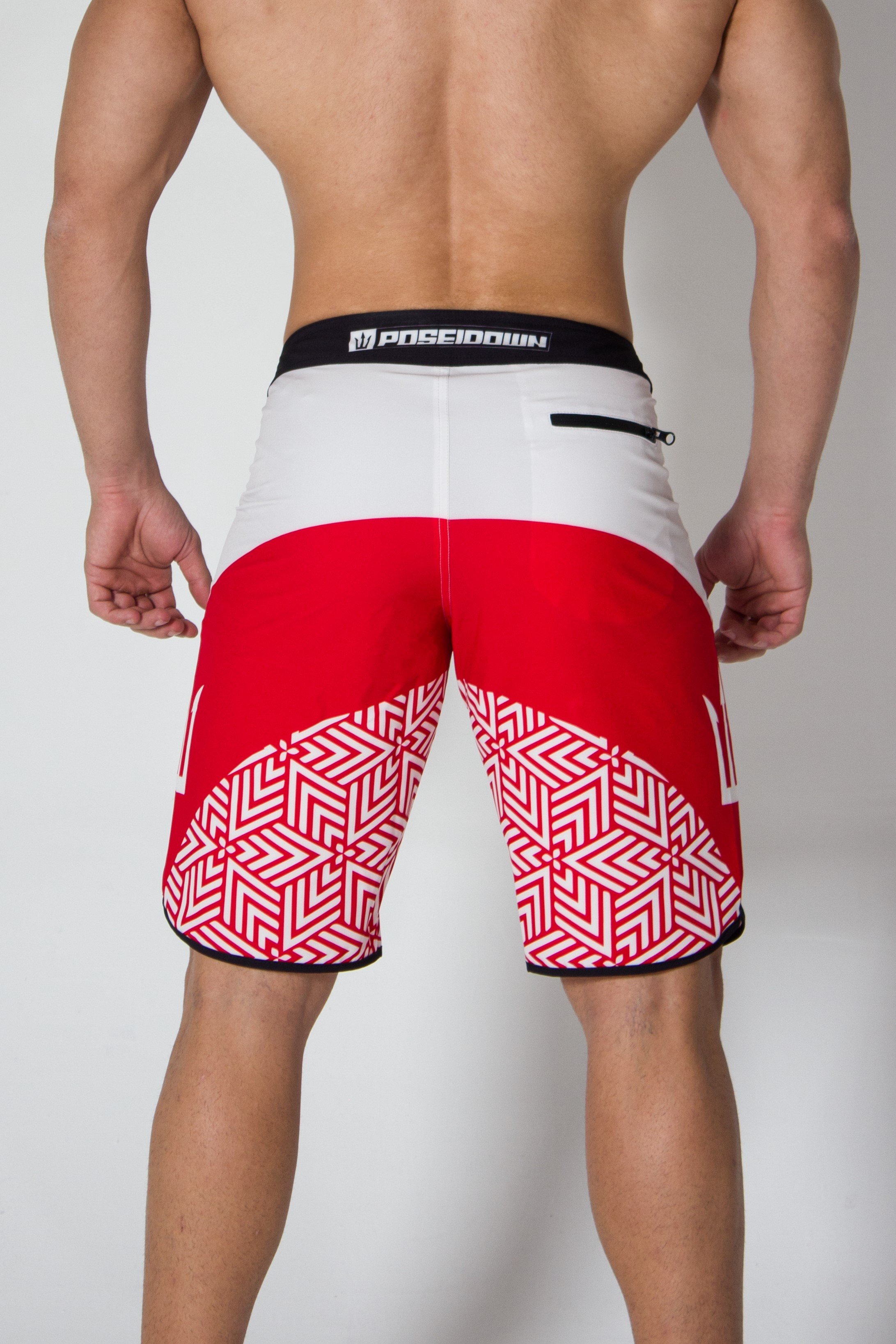 Rushy Red Boardshort