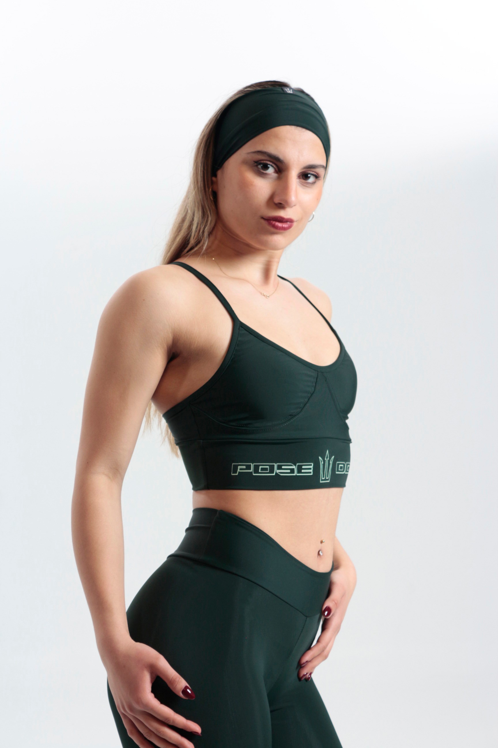 Onyx Bra Kadın Sporcu Sütyeni - HAKI