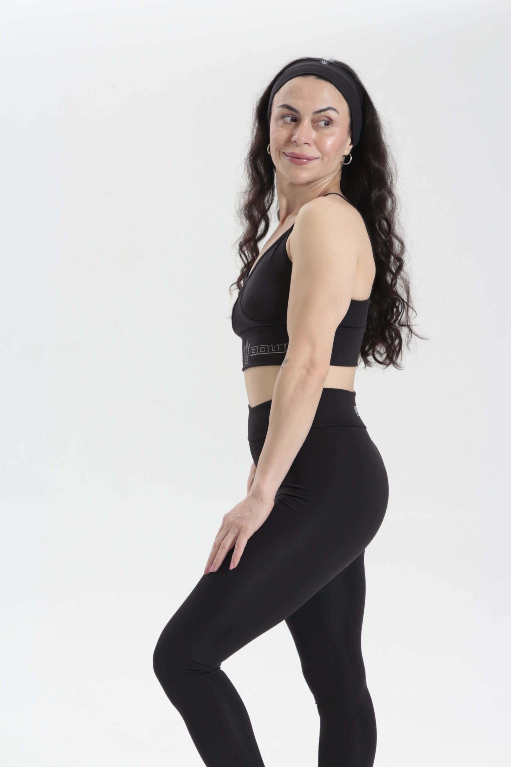 Onyx Headband Spor Saç Bandı - BLACK