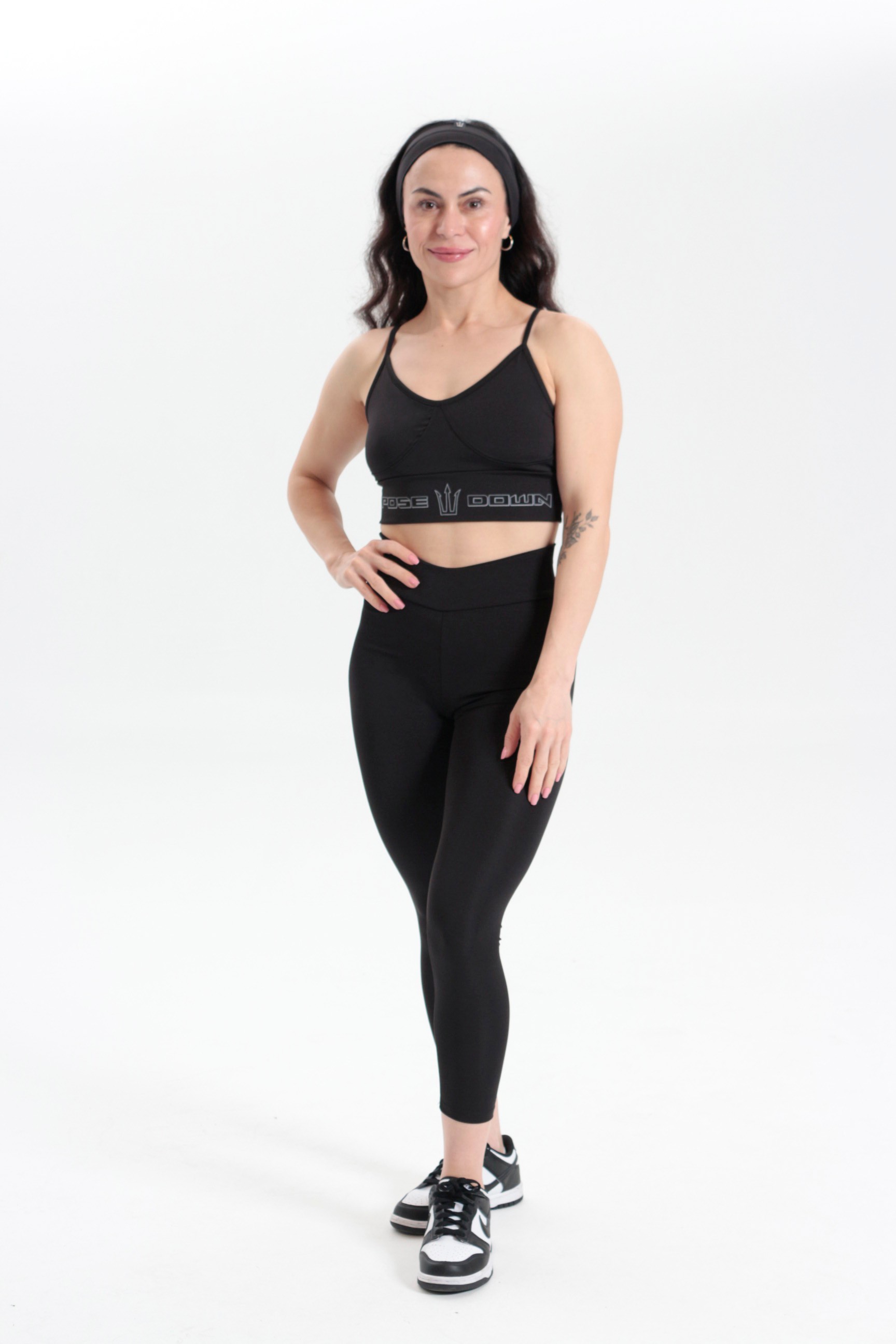 Onyx Bra Kadın Sporcu Sütyeni - BLACK