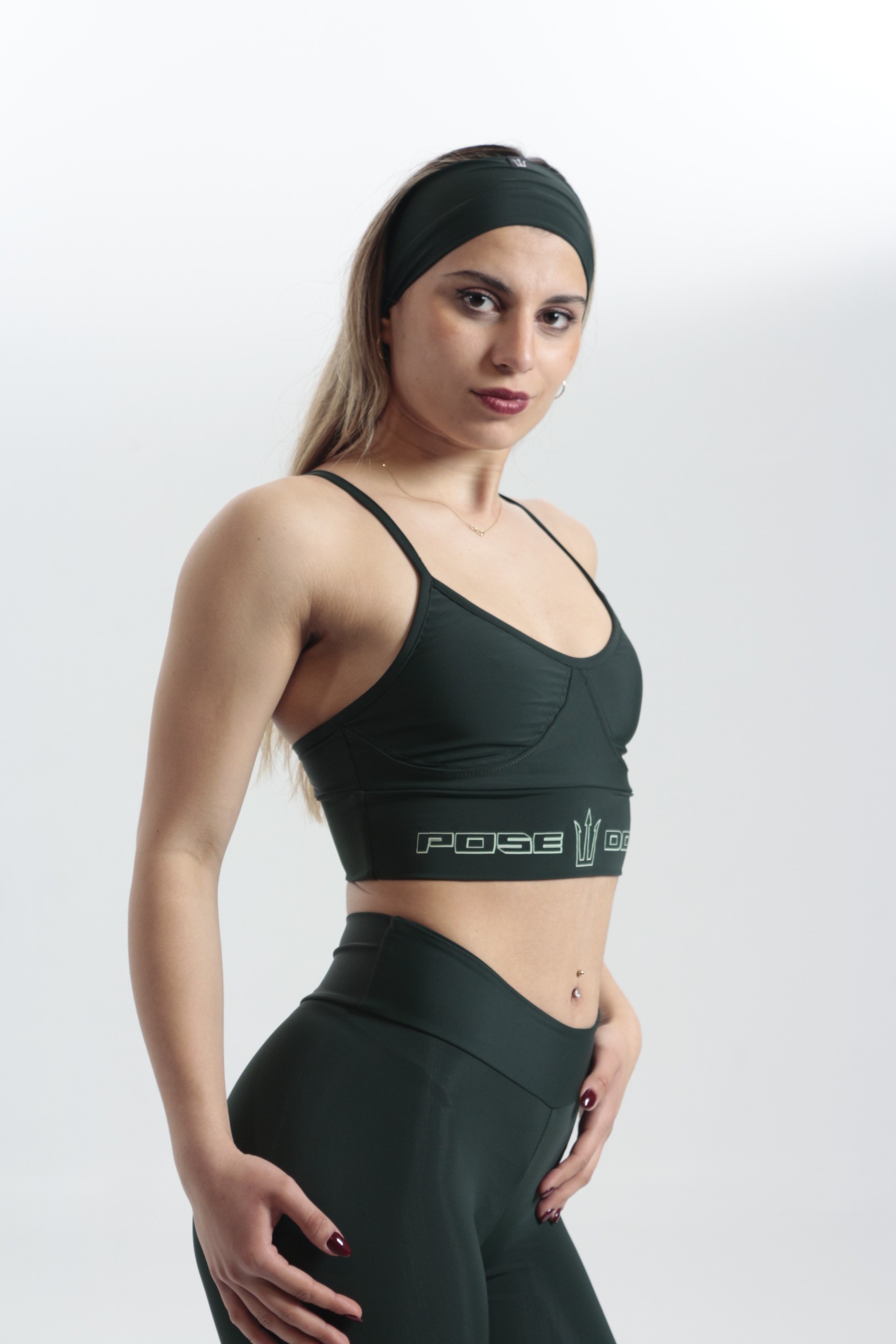 Onyx Headband Spor Saç Bandı - HAKI