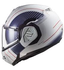 LS2 ADVANT BEYAZ MAVİ KASK