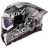 LS2 DRAGON KARBON ENTHUM SİYAH-GRİ KASK