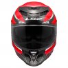 LS2 DRAGON KARBON TRAX KIRMIZI KASK