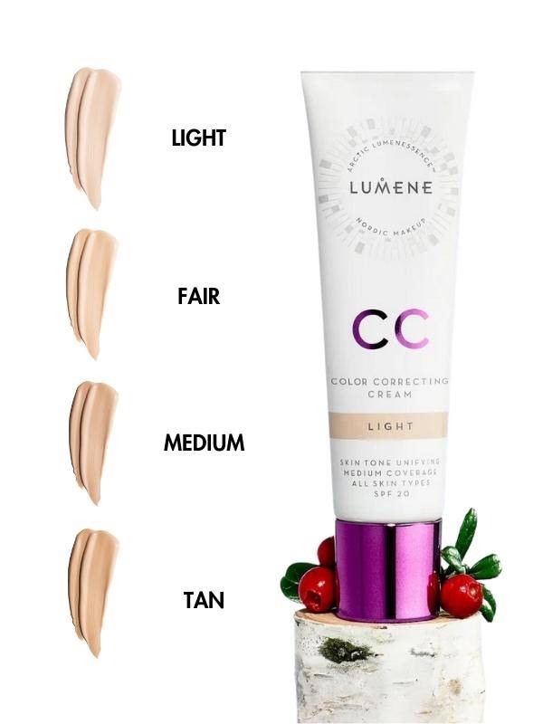 Lumene Etkili Renk Dengeleyici CC Krem SPF 20 Açık