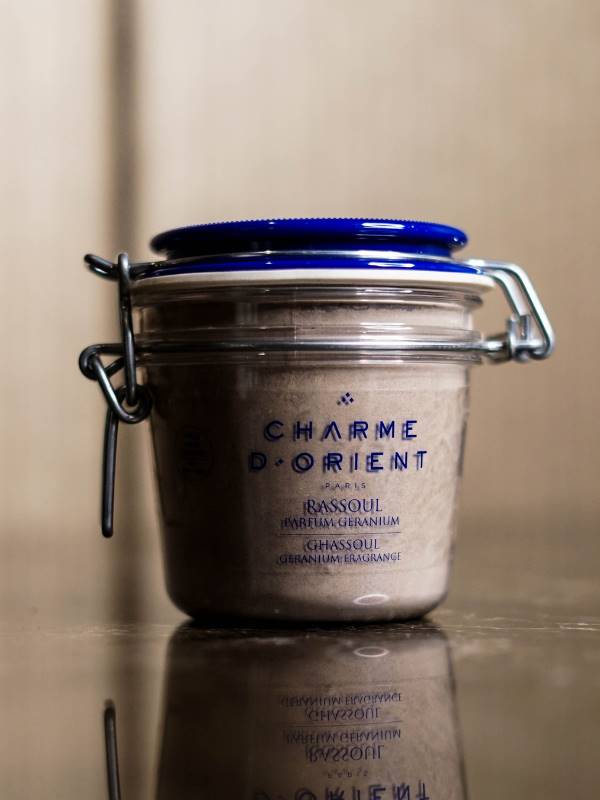Charme dOrient Hammam Ritual - Rhassoul with Geranium