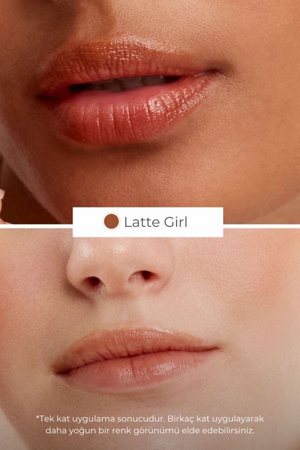 Birdiejay Beauty Labs Peptide Lip Glass - Latte Girl
