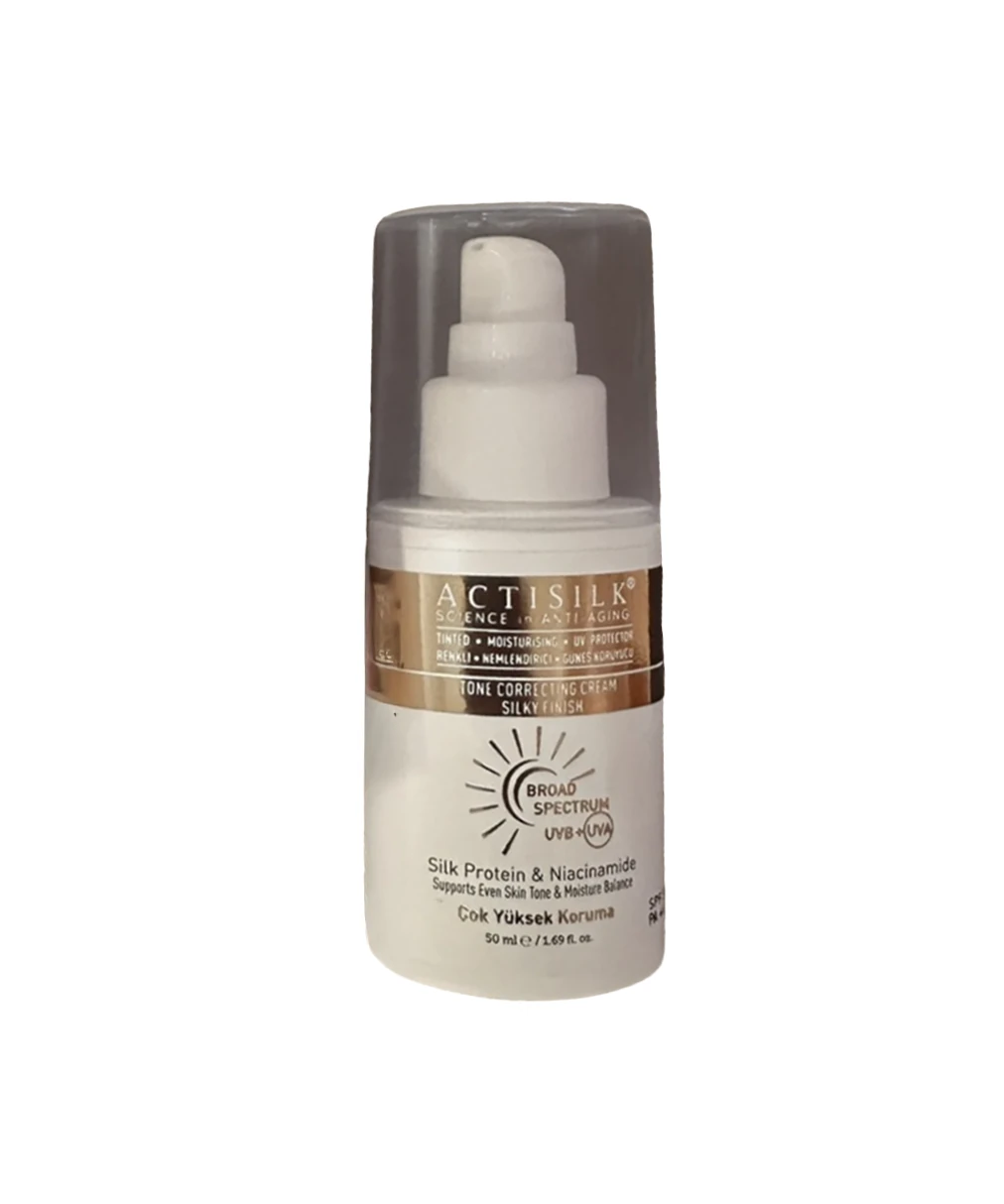 α PLUS REPAIR CREAM & UV PROTECT ACTISILK Renkli UV Koruyucu Krem
