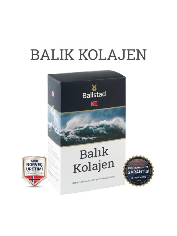 Ballstad Balık Kolajen ve Ölçü Kaşığı