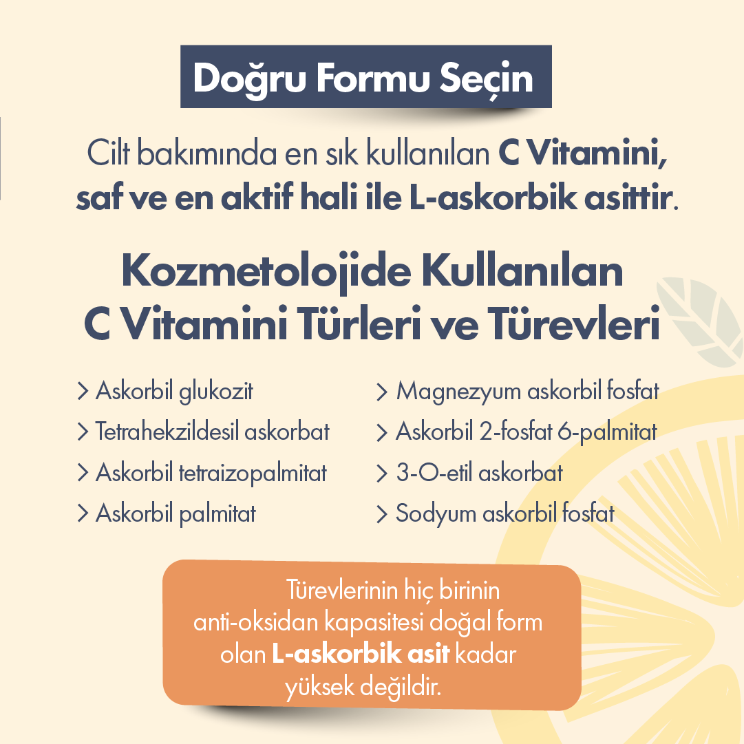 C Vitamini Formları