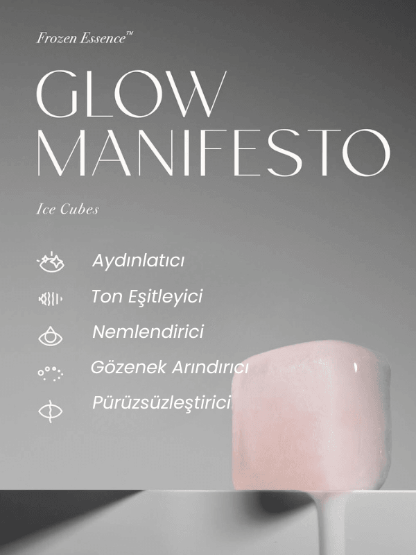 Ameon Glow Manifesto Ice Cubes