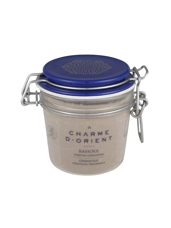 Charme dOrient Hammam Ritual - Rhassoul with Geranium