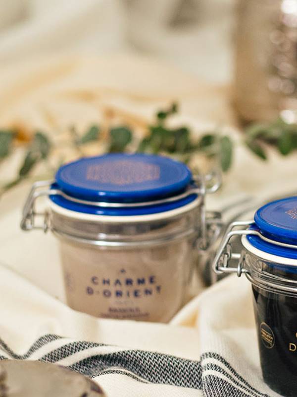 Charme dOrient Hammam Ritual - Rhassoul with Geranium
